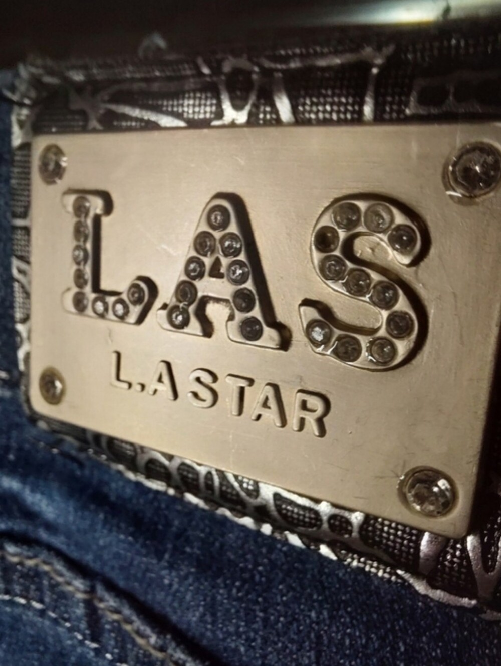 L.A. STAR RINESTONED JEANS